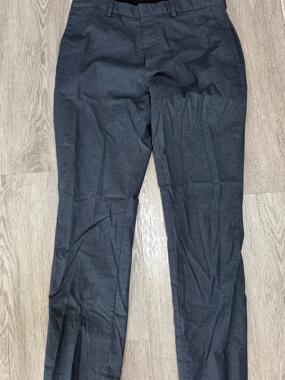 Banana Republic 31 x 30 Gray/Blue Core Temp Non-Iron Slim Fit Mens Dress Pants